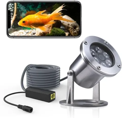 Barlus Underwater Camera 304 Stainless Steel IP68 5MP