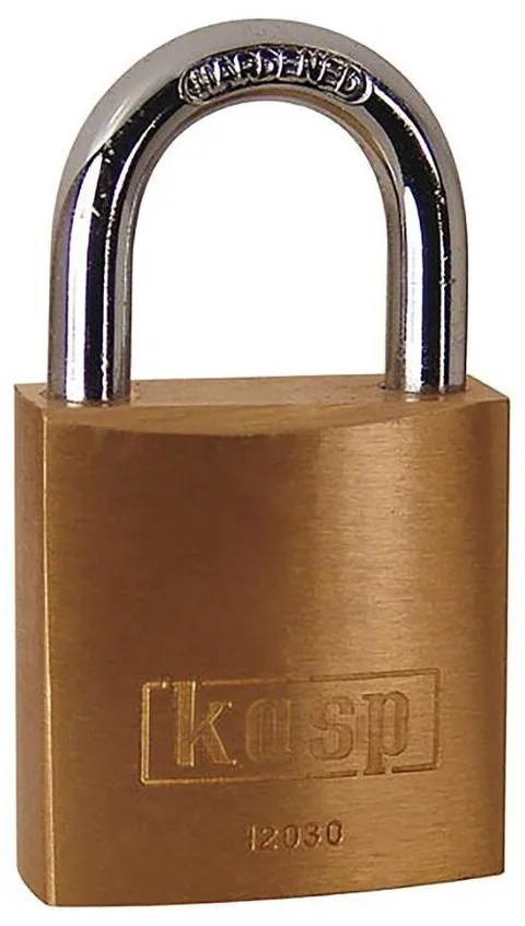 30mm Premium Brass Lock With Hardened Steel Lock - K12030