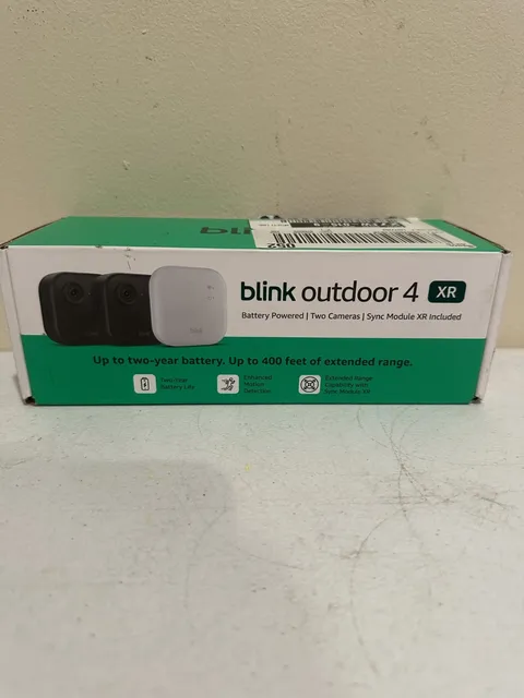 Blink Outdoor 4 XR Two Camera System w/Sync Module New Factory 2 Camera