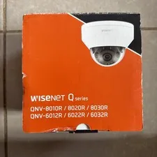 Hanwha Wisenet QNV-6012R 2MP PoE IR Vandal Dome Security Camera
