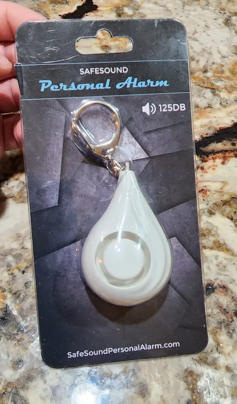 Personal Alarm Safe Sound Emergency Keychain 125DB  Loud Siren NEW