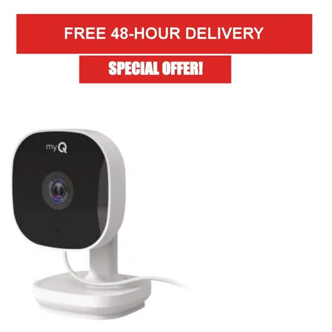 CHAMBERLAIN myQ Smart Indoor Home Security Camera MYQ-C13AXXW