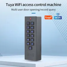 Wifi Tuya App Backlit Fingerprint Access Control Keypad IP66 Waterproof Standalo