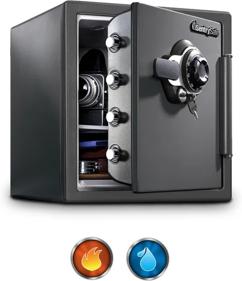 Fireproof Waterproof Safe Dial Comboination 1.23 Cu Ft SFW123DSB