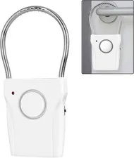 Door Handle Alarm - 120DB Audible Alarm, Vibration Triggered Security for Home,