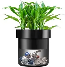 Younion Flower Pot Diversion Safe with Key Lock Secret Hidden Safe Lock Box...