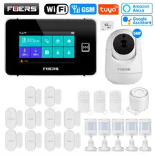 4.3 Inch TFT Screen WiFi GSM Tuya Smart Home Security Alarm System G60B Temperat