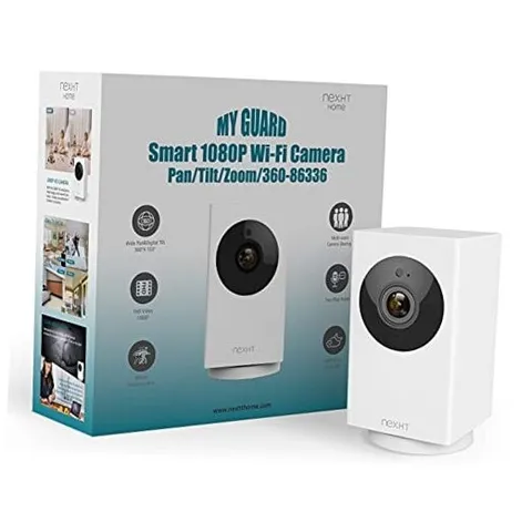 Indoor WiFi Camera for Baby, Pet, Elderly with 1080P HD, 360 Degree Pan,