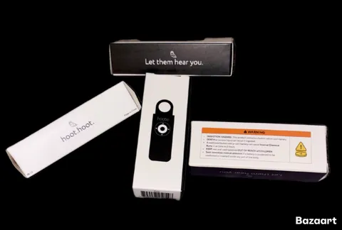 Hootie Personal Safety Alarm for Women, Men, & Kids - Keychain Alarm