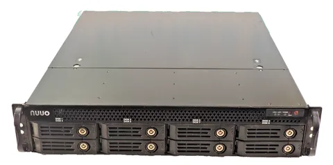 NUUO CT-8000R 8-bay 3.5" Crystal Titan Linux NVR NO HDD CS-625-02P (No Keys)