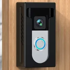 No Drill Adhesive Video Doorbell Mount Style: Stick-on Version