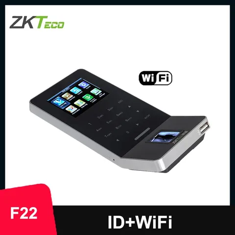 ZKteco F22 Wifi+ID TCP/IP Fingerprint Access Control Time Attendance System