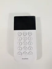SimpliSafe Security Keypad White Smart Home System Gen 3 Replacement Used