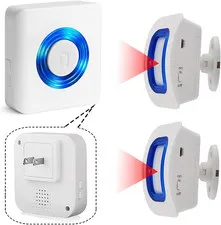 Wireless Indoor Motion Sensor Alarm, Bed Alarm and Fall Prevention for Elderly /