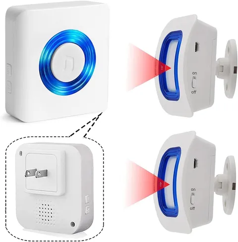 Wireless Indoor Motion Sensor Alarm, Bed Alarm and Fall Prevention for Elderly /