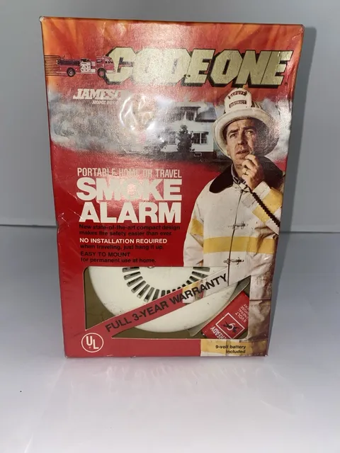 BRAND NEW SEALED: VINTAGE 1982 Jameson Home Products Code One Smoke Alarm