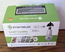 Symnelec Smart Lightbulb Camera Wifi