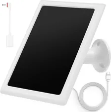 Ring Camera Solar Panel Charger, Compatible with Spotlight Plus/Pro, Stick Up Ou