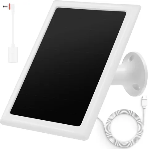 Ring Camera Solar Panel Charger, Compatible with Spotlight Plus/Pro, Stick Up Ou