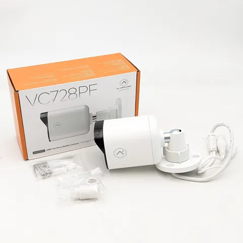 Alarm Com 4MP Varifocal Surveillance Security Camera (ADC-VC728PF) White