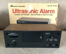 Safe House Ultrasonic Alarm # 49-306 Hong Kong Radio Shack Tandy Corporation