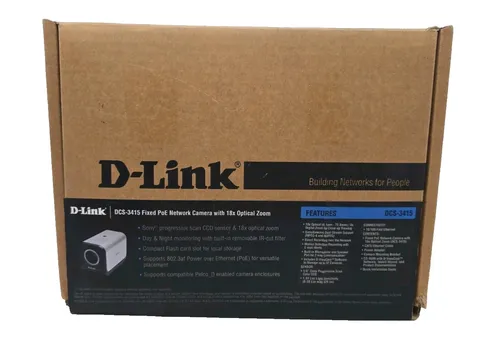 D-Link Securicam DCS 3415 Telecamera sorveglianza Sony ip internet network dlink