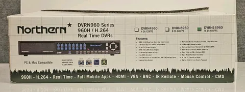 Northern DVRN16960 16 Channel DVR 960H H.264 CCTV Security Recorder HDMI