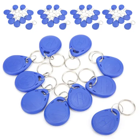 ｀50pcs ID Card Key Fob Token Tag 125KHZ Rewritable Universal For Access