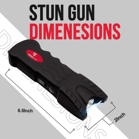 Avenger Defense Black 1.2 C Charge 120-Lumen Bright LED Flashlight Device