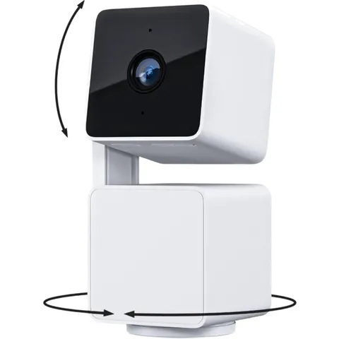 Outdoor Indoor Security Camera 1080p  Weatherproof Pan Tilt Night Vision