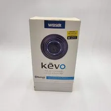 Weiser Kwikset Kevo Bluetooth Touch-to-Open Smart Deadbolt Venetian Bronze
