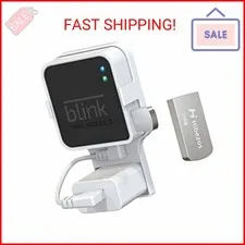 256GB USB Flash Drive and Outlet Mount for Blink Sync Module 2, Save Space and E