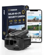 V150 Solar-Powered LTE Cellular Photo Security Outdoor Camera | Motion Activa...