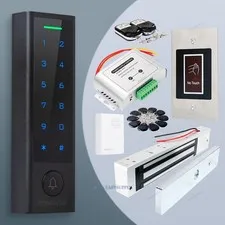 HOMSECUR DC12-18V 125KHz Access Control With 615Ibs Magnetic Lock IP66 Protect