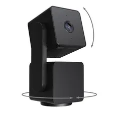 1080P WiFi Security Camera, 360° Pan/Tilt/Zoom, Color Night Vision, Motion Track