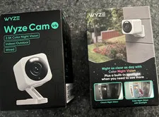 Wyze Cam v4 - 2.5K QHD Indoor/Outdoor WiFi Smart Security Camera 2pk