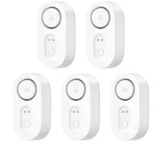GoveeLife Water Leak Detector 1s with Smart Gateway 5-Pack H5059 - Open Box