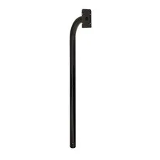 (FM100) Coated Black Keypad Mounting Post, 22, Black