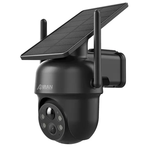 ANRAN 5MP Wireless Home Security Cameras Solar Battery Powered WiFi PTZ Outdoor