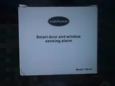 NIB Cnzhihuizai Smart Door & Window Sensing Alarm Home Office 2 Piece TM-03