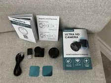 4K Mini Camera WiFi 2.4G/5G Indoor Security Cam AI Human Detect Night Vision