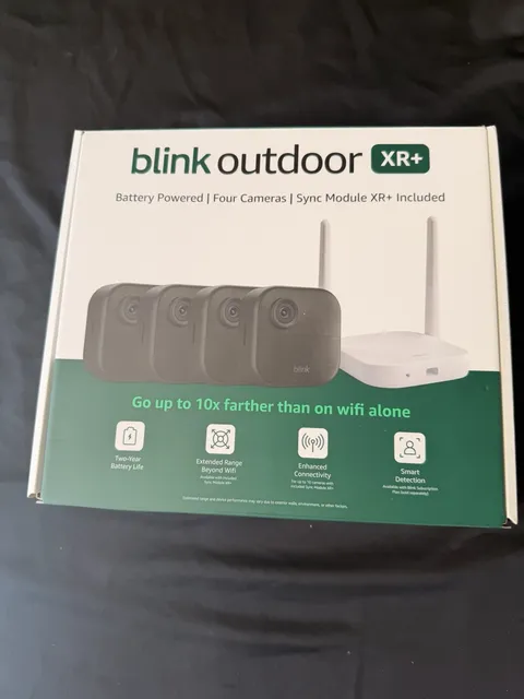 Blink Outdoor 4 XR Four Camera System w/Sync Module XR