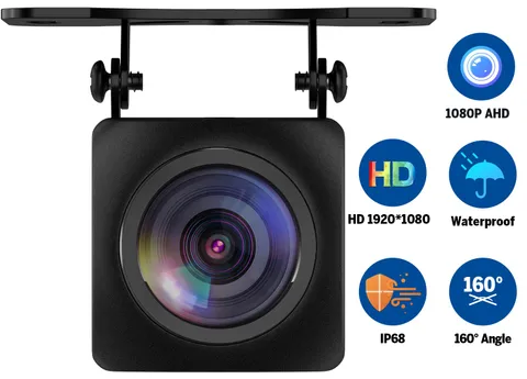 Car 1080P AHD Waterproof Parking Reverse Rear Camera High Definition Wide Angle