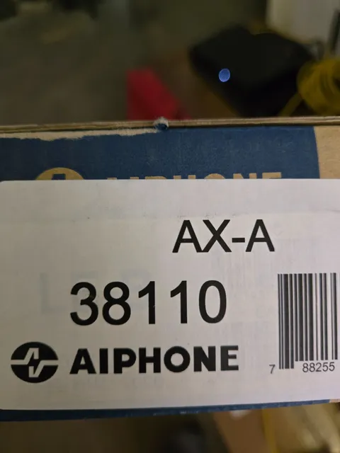 Aiphone AX-A 38110 Indoor Sub Station - New in Original Box w/ Accessories