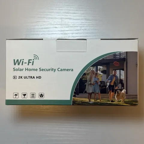 HAOSTEOER DF320 Wi-Fi Solar 2K IP Security Camera Full Color Night Vision 2-Way