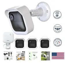 Blink Outdoor Camera Housing with 360-Degree Mount - Protective 3 Pack