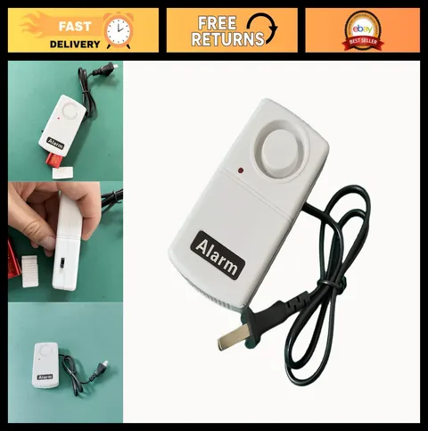 Power Failure Alarm 120dB Automatic Detector for Power Outage & Cut-Off 9V Batte
