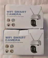 Wifi Smart Camera For Indoor/Outdoor, 2-pack, Brand New
