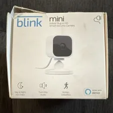 Blink Mini Indoor HD Wi-Fi Camera with Alexa