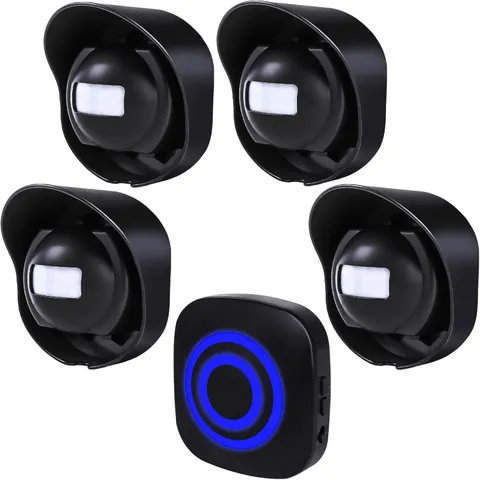 Driveway Alarm-328Ft Long Range Wireless Driveway Alarm Weatherproof Outdoor Mot